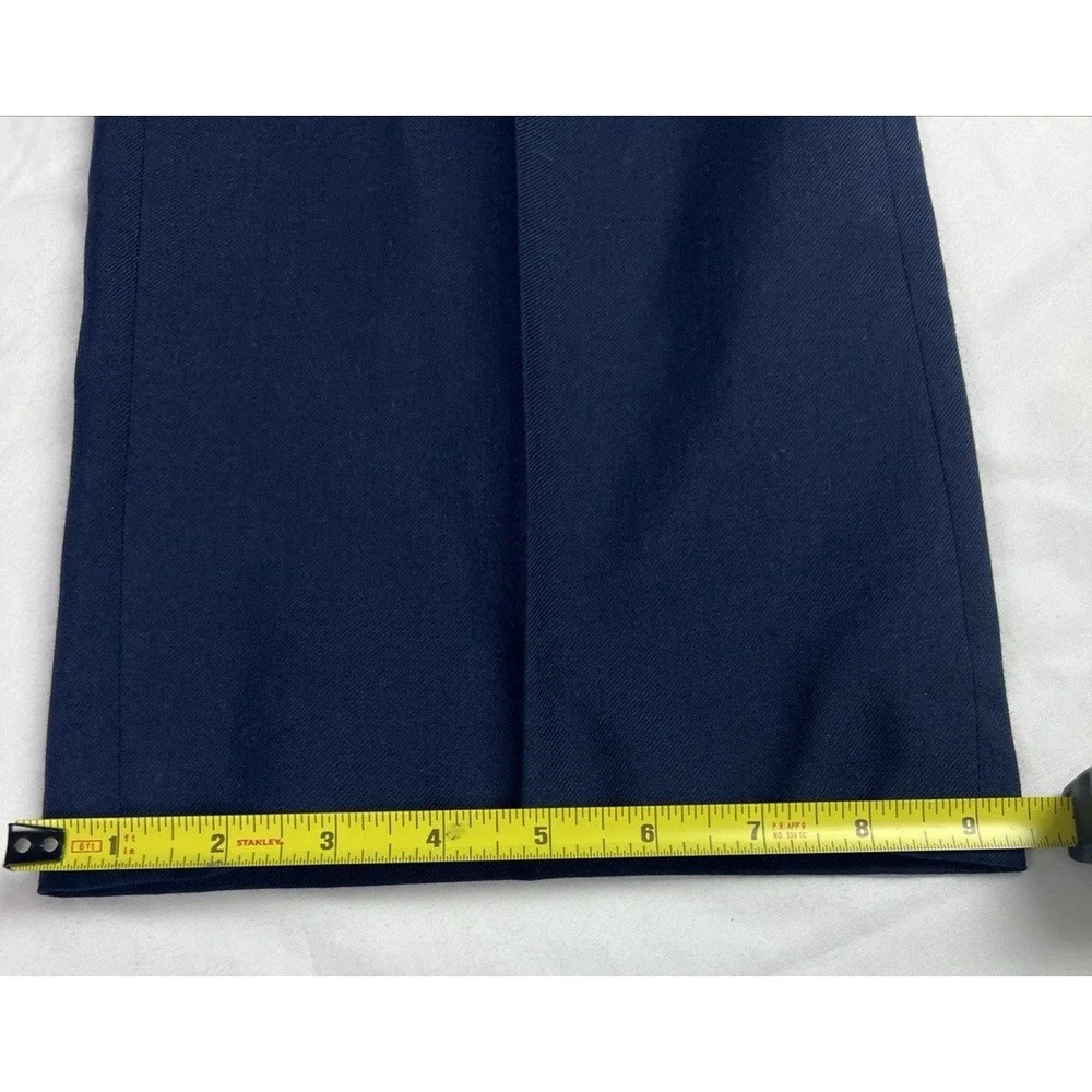 US Air Force USAF Current Issue Mens 33x25 Service Dress Blues Trousers 1620‎ A5